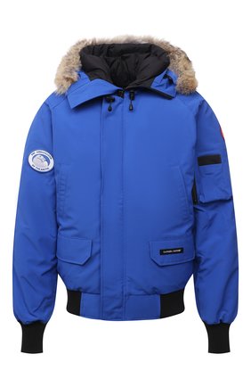 Мужской пуховый бомбер chilliwack CANADA GOOSE синего цвета по цене 110500 руб., арт. 7999MPB | Фото 1 Мужской пуховый бомбер chilliwack CANADA GOOSE синего цвета, арт. 7999MPB | Фото 1