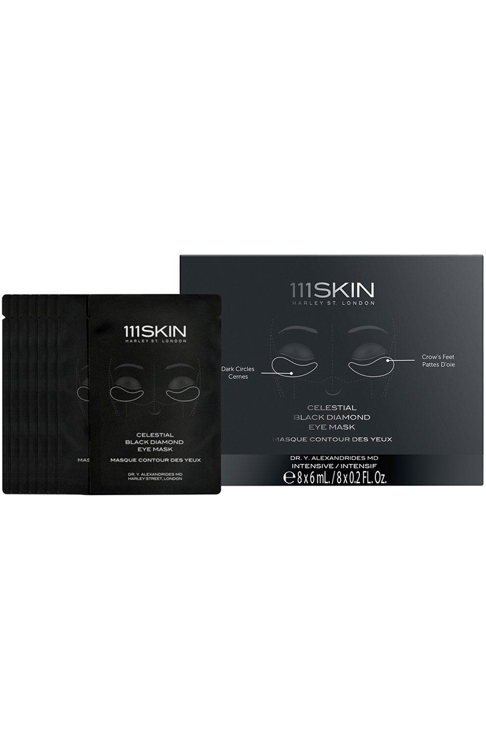 Женского маска-патчи для глаз celestial black diamond eye mask 111SKIN бесцветного цвета, арт. 5060280371653 | Фото 1