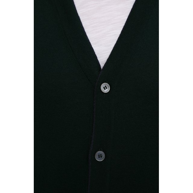 Шерстяной кардиган Gran Sasso 55123/14264, цвет зелёный, размер 50 55123/14264 - фото 5