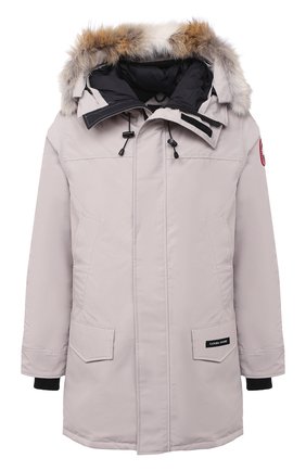 Мужская пуховая парка langford с меховой отделкой CANADA GOOSE светло-серого цвета по цене 115500 руб., арт. 2062M | Фото 1 Мужская пуховая парка langford с меховой отделкой CANADA GOOSE светло-серого цвета, арт. 2062M | Фото 1