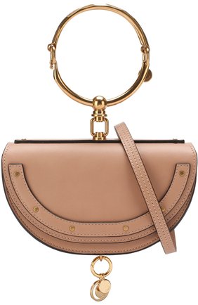 Женская сумка nile minaudière CHLOÉ светло-бежевого цвета по цене 94750 руб., арт. CHC17US302H5H | Фото 6 Женская сумка nile minaudière CHLOÉ светло-бежевого цвета, арт. CHC17US302H5H | Фото 6