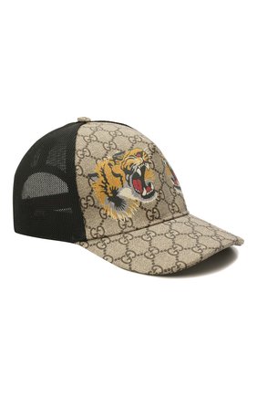 Мужской бейсболка gg supreme GUCCI темно-коричневого цвета по цене 24800 руб., арт. 426887/4HB13 | Фото 1 Мужской бейсболка gg supreme GUCCI темно-коричневого цвета, арт. 426887/4HB13 | Фото 1