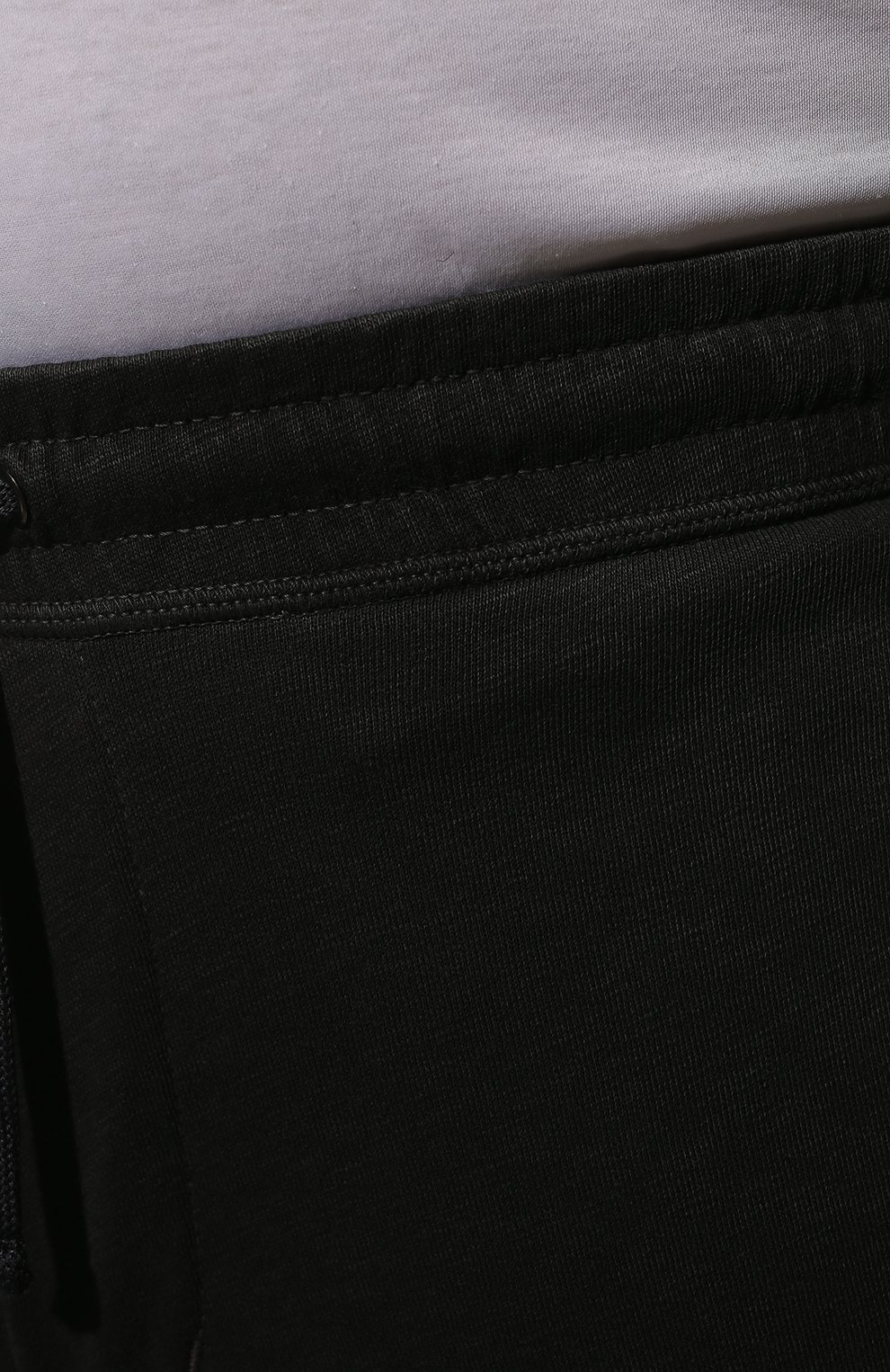 Мужские хлопковые брюки JAMES PERSE серого цвета, арт. MXA1161 | Фото 5 (Мужское Кросс-КТ: Брюки-трикотаж; Длина (брюки, джинсы): Стандартные; Кросс-КТ: Спорт; Материал внешний: Хлопок; Статус проверки: Проверено, Проверена категория)