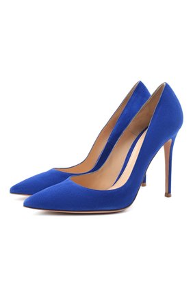 Замшевые туфли Gianvito 105 на шпильке | Фото №1 Замшевые туфли Gianvito 105 на шпильке | Фото №1