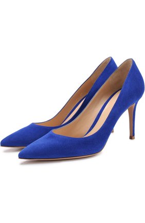 Замшевые туфли Gianvito 85 на шпильке | Фото №1 Замшевые туфли Gianvito 85 на шпильке | Фото №1