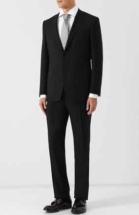Мужская хлопковая сорочка ZEGNA COUTURE белого цвета по цене 39750 руб., арт. 402037/9NS0RI | Фото 2 Мужская хлопковая сорочка ZEGNA COUTURE белого цвета, арт. 402037/9NS0RI | Фото 2