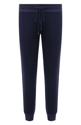 Мужские джоггеры из шерсти и кашемира GRAN SASSO темно-синего цвета, арт. 57154/19543 | Фото 1 (Длина (брюки, джинсы): Стандартные; Материал внешний: Шерсть; Силуэт М (брюки): Джоггеры)