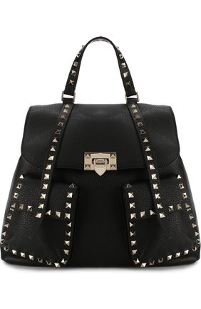 Рюкзак Valentino Garavani Rockstud large | Фото №1 Рюкзак Valentino Garavani Rockstud large | Фото №1