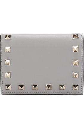Кожаный кошелек Valentino Garavani Rockstud | Фото №1 Кожаный кошелек Valentino Garavani Rockstud | Фото №1