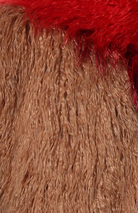 Женский красный шарф из эко-меха Dries Van Noten, арт. 182-11315-6121 купить в ЦУМ | Фото №4 Шарф из эко-меха Dries Van Noten красный | Фото №4