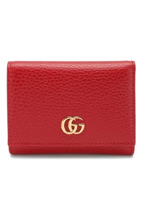 Женские кожаное портмоне GUCCI красного цвета по цене 34900 руб., арт. 474746/CA00G | Фото 1 Женские кожаное портмоне GUCCI красного цвета, арт. 474746/CA00G | Фото 1