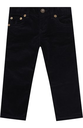 Детские вельветовые брюки прямого кроя POLO RALPH LAUREN синего цвета по цене 7985 руб., арт. 313698873 | Фото 1 Детские вельветовые брюки прямого кроя POLO RALPH LAUREN синего цвета, арт. 313698873 | Фото 1