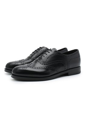Мужские кожаные оксфорды GIORGIO ARMANI темно-синего цвета по цене 53050 руб., арт. X2C590/XF294 | Фото 1 Мужские кожаные оксфорды GIORGIO ARMANI темно-синего цвета, арт. X2C590/XF294 | Фото 1