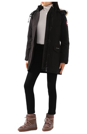 Женская парка trillium CANADA GOOSE черного цвета по цене 106500 руб., арт. 6660L | Фото 2 Женская парка trillium CANADA GOOSE черного цвета, арт. 6660L | Фото 2