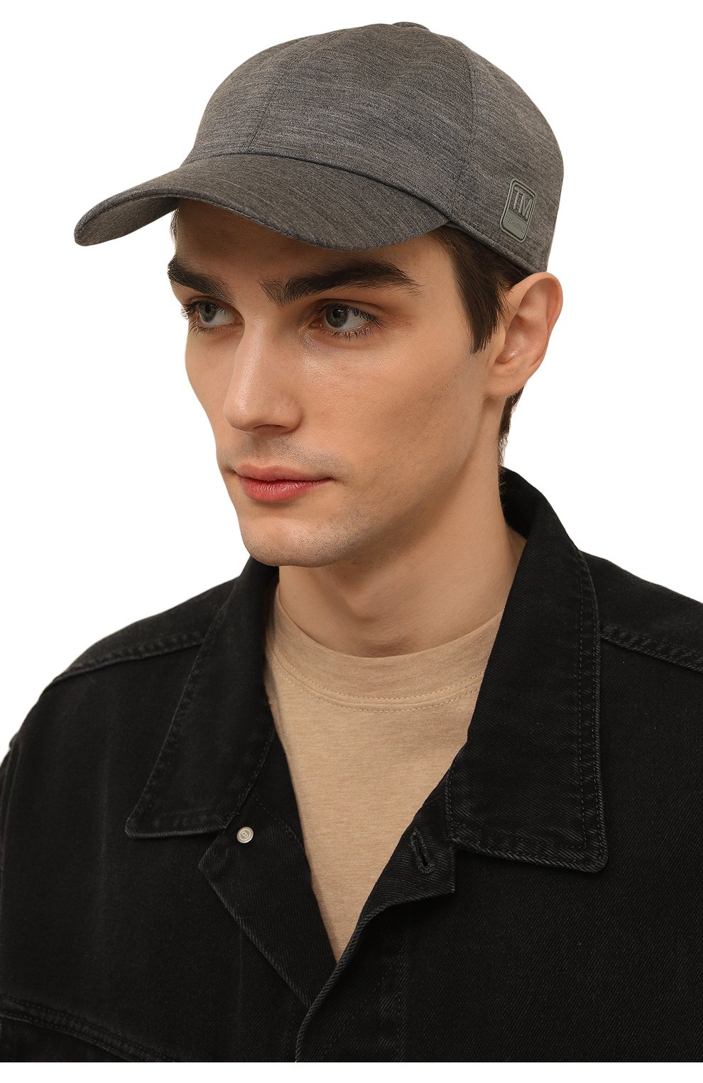 Мужской шерстяная бейсболка Z ZEGNA серого цвета по цене 21950 руб., арт. Z4I60/B2A | Фото 2 Мужской шерстяная бейсболка Z ZEGNA серого цвета, арт. Z4I60/B2A | Фото 2