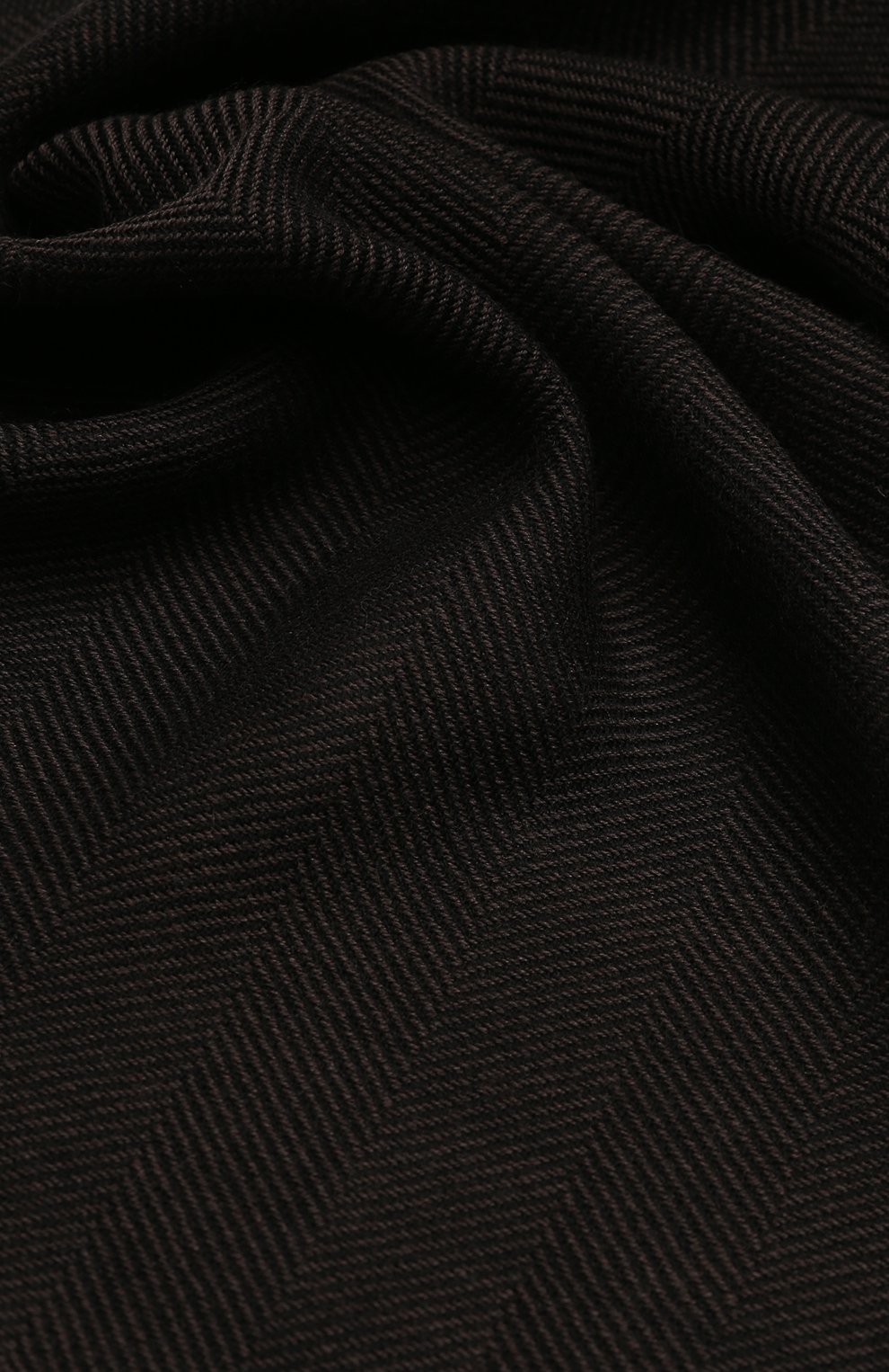 Мужской шерстяной шарф с необработанным краем TOM FORD коричневого цвета по цене 16400 руб., арт. 4TF127/2FB | Фото 2 Мужской шерстяной шарф с необработанным краем TOM FORD коричневого цвета, арт. 4TF127/2FB | Фото 2