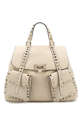 Рюкзак Valentino Garavani Rockstud large | Фото №1 Рюкзак Valentino Garavani Rockstud large | Фото №1