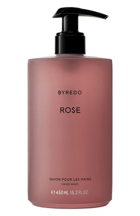 Жидкое мыло для рук rose (450ml) BYREDO бесцветного цвета по цене 0 руб., арт. 7340032819359 | Фото 1 Жидкое мыло для рук rose (450ml) BYREDO бесцветного цвета, арт. 7340032819359 | Фото 1 (Назначение: Для рук; Тип продукта: Мыло; Статус проверки: Проверена категория)