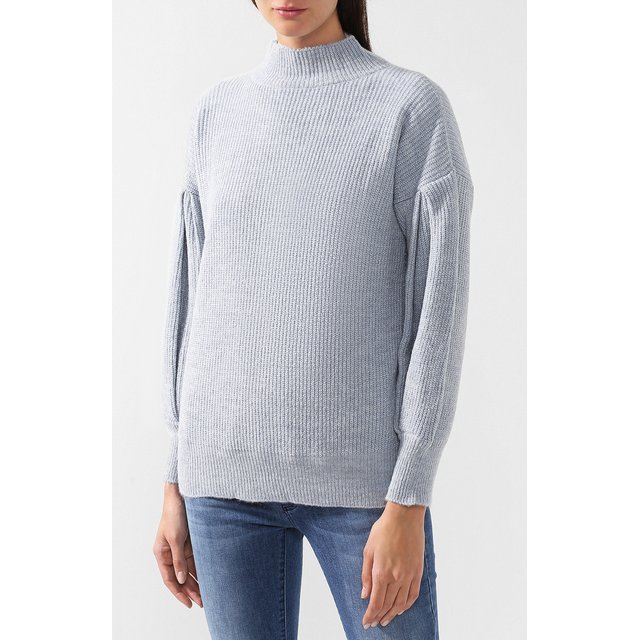 фото Вязаный пуловер с высоким воротником pietro brunelli
