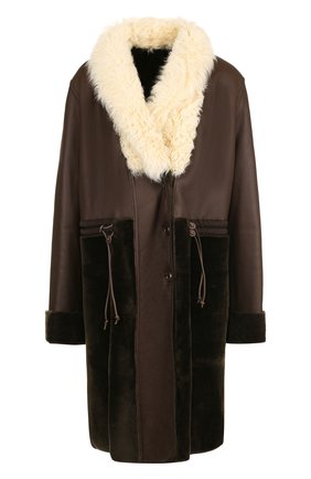 Женская дубленка из овчины CHLOÉ хаки цвета по цене 539000 руб., арт. CHC18ACM03206 | Фото 1 Женская дубленка из овчины CHLOÉ хаки цвета, арт. CHC18ACM03206 | Фото 1