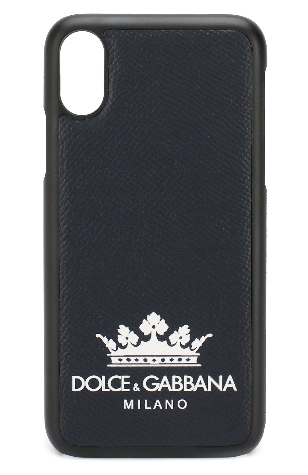 Кожаный чехол для iPhone X Dolce & Gabbana | Фото №1