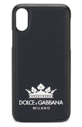 Кожаный чехол для iPhone X Dolce & Gabbana, цвет , арт. BP2408/AI475 в ЦУМ | Фото №1 Кожаный чехол для iPhone X Dolce & Gabbana | Фото №1