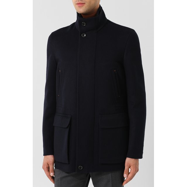фото Кашемировая куртка на молнии с воротником-стойкой zegna couture
