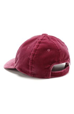 Вельветовая кепка с логотипом бренда Moncler, розового цвета, арт. D2-093-00397-00-549SE в ЦУМ | Фото №2 Вельветовая кепка с логотипом бренда Moncler розового цвета | Фото №2