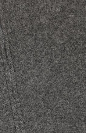 Детский кашемировый кардиган на молнии с капюшоном GIORGETTI CASHMERE серого цвета, арт. MB452/8A-14ACANT | Фото 3 (Материал внешний: Шерсть, Кашемир; Рукава: Длинные; Мальчики Кросс-КТ: Кардиган-одежда; Статус проверки: Проверено, Проверена категория)