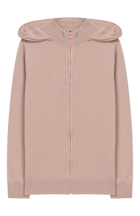 Детский кашемировый кардиган на молнии с капюшоном GIORGETTI CASHMERE розового цвета по цене 28900 руб., арт. MB452/8A-14ACANT | Фото 1 Детский кашемировый кардиган на молнии с капюшоном GIORGETTI CASHMERE розового цвета, арт. MB452/8A-14ACANT | Фото 1 (Рукава: Длинные; Материал внешний: Шерсть, Кашемир; Статус проверки: Проверено, Проверена категория; Мальчики Кросс-КТ: Кардиган-одежда)