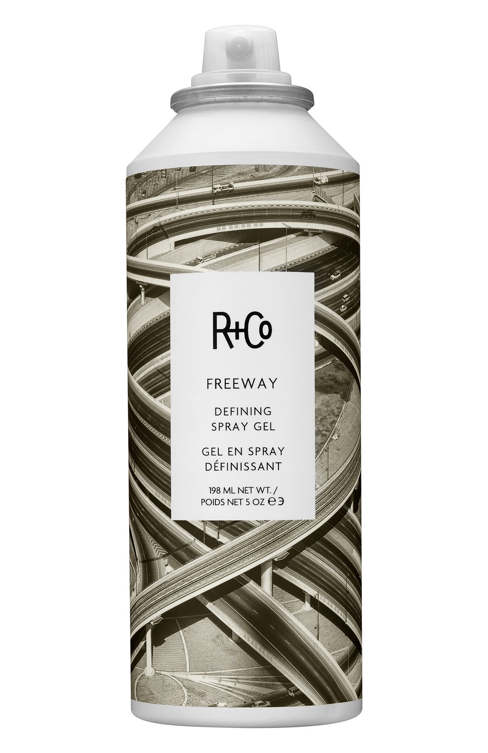 Дефинирующий гель-спрей freeway (198ml) R+CO бесцветного цвета, арт. 810374022559 | Фото 1 (Статус проверки: Проверена категория)