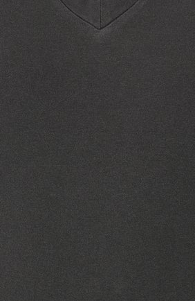 Мужская хлопковая футболка JAMES PERSE серого цвета, арт. MLJ3352 | Фото 5 (Принт: Без принта; Рукава: Короткие; Длина (для топов): Стандартные; Мужское Кросс-КТ: Футболка-одежда; Материал внешний: Хлопок; Стили: Кэжуэл; Статус проверки: Проверена категория)