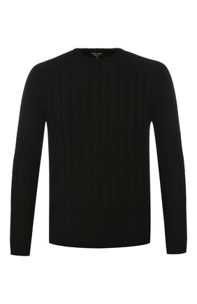 Мужской кашемировый джемпер GIORGIO ARMANI черного цвета по цене 108000 руб., арт. 6ZSM49/SM53Z | Фото 1 Мужской кашемировый джемпер GIORGIO ARMANI черного цвета, арт. 6ZSM49/SM53Z | Фото 1 (Материал внешний: Шерсть, Кашемир; Рукава от горловины: Длинные; Рукава: Длинные; Длина (для топов): Стандартные; Принт: Без принта; Мужское Кросс-КТ: Джемперы; Вырез: Круглый)