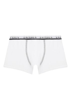 Детские комплект из двух хлопковых боксеров LA PERLA разноцветного цвета по цене 6465 руб., арт. 52997/8A-14A | Фото 5 Детские комплект из двух хлопковых боксеров LA PERLA разноцветного цвета, арт. 52997/8A-14A | Фото 5