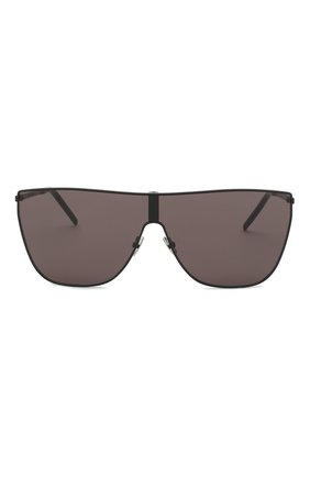 Женские солнцезащитные очки SAINT LAURENT черного цвета по цене 27750 руб., арт. SL 1 MASK 001 | Фото 3 Женские солнцезащитные очки SAINT LAURENT черного цвета, арт. SL 1 MASK 001 | Фото 3