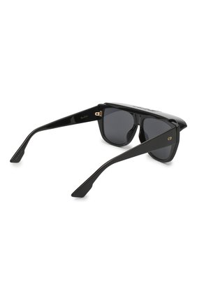 Женские солнцезащитные очки DIOR черного цвета по цене 28100 руб., арт. DI0RCLUB2 807 | Фото 4 Женские солнцезащитные очки DIOR черного цвета, арт. DI0RCLUB2 807 | Фото 4