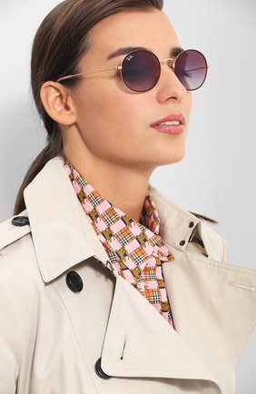 Женские солнцезащитные очки RAY-BAN темно-фиолетового цвета по цене 12500 руб., арт. 3594-9114U0 | Фото 2 Женские солнцезащитные очки RAY-BAN темно-фиолетового цвета, арт. 3594-9114U0 | Фото 2