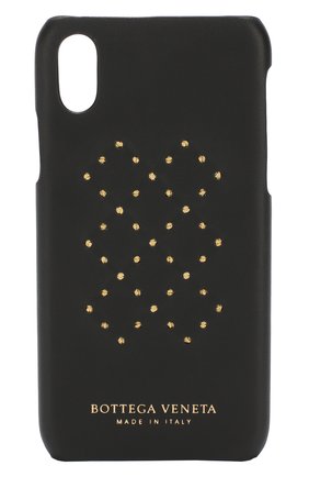 Кожаный чехол для iPhone X Bottega Veneta, цвет , арт. 522706/VBLJ1 в ЦУМ | Фото №1 Кожаный чехол для iPhone X Bottega Veneta | Фото №1
