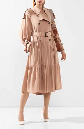 Женская кожаные туфли romy 100 JIMMY CHOO белого цвета по цене 42800 руб., арт. R0MY 100/PAT | Фото 2 Женская кожаные туфли romy 100 JIMMY CHOO белого цвета, арт. R0MY 100/PAT | Фото 2