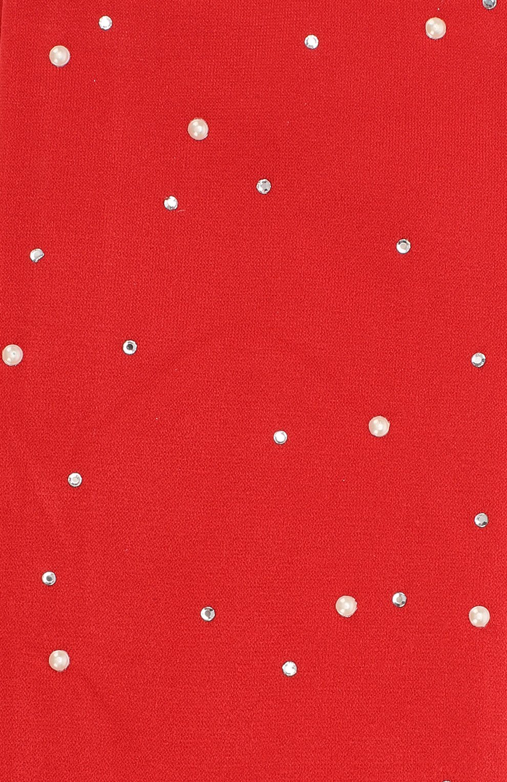 Детские колготки со стразами LA PERLA красного цвета, арт. 48046/4-6 | Фото 2 (Материал: Текстиль, Синтетический материал; Статус проверки: Проверено, Проверена категория)