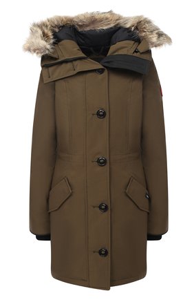 Женская парка rossclair CANADA GOOSE хаки цвета по цене 99500 руб., арт. 2580L | Фото 1 Женская парка rossclair CANADA GOOSE хаки цвета, арт. 2580L | Фото 1