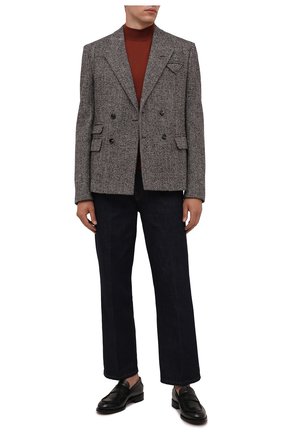 Мужской шерстяной джемпер BRIONI бордового цвета по цене 68450 руб., арт. UMU70L/0ZK18 | Фото 2 Мужской шерстяной джемпер BRIONI бордового цвета, арт. UMU70L/0ZK18 | Фото 2