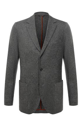 Мужской кашемировый пиджак LORO PIANA темно-серого цвета по цене 351500 руб., арт. FAI2695 | Фото 1 Мужской кашемировый пиджак LORO PIANA темно-серого цвета, арт. FAI2695 | Фото 1 (Длина (для топов): Стандартные; Материал внешний: Шерсть, Кашемир; Big photo: Big photo; Пиджаки М: Приталенный; Случай: Повседневный; Рукава: Длинные; Стили: Кэжуэл; 1-2-бортные: Однобортные; Кросс-КТ: Трикотаж)