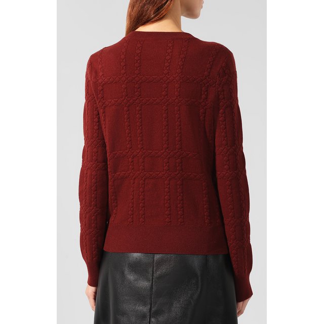 фото Кашемировый пуловер фактурной вязки bottega veneta