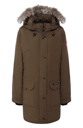 Женская парка trillium CANADA GOOSE хаки цвета по цене 106500 руб., арт. 6660L | Фото 1 Женская парка trillium CANADA GOOSE хаки цвета, арт. 6660L | Фото 1
