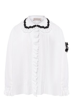 Хлопковая блуза Moncler Simone Rocha | Фото №1 Хлопковая блуза Moncler Simone Rocha | Фото №1