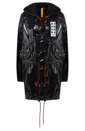 Удлиненная куртка Moncler Palm Angels | Фото №1 Удлиненная куртка Moncler Palm Angels | Фото №1