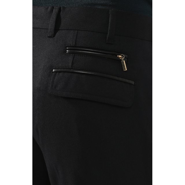 фото Шерстяные брюки прямого кроя zilli