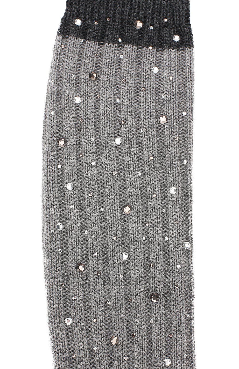 Детские гольфы из смеси шерсти и шелка La Perla серого цвета, арт. 48860/4-6 в ЦУМ | Фото №2 Детские гольфы из смеси шерсти и шелка La Perla серого цвета | Фото №2