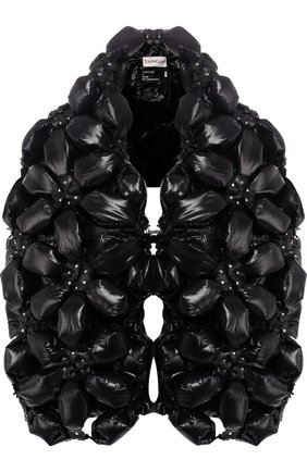 Стеганый шарф Moncler Noir Kei Ninomiya | Фото №1 Стеганый шарф Moncler Noir Kei Ninomiya | Фото №1